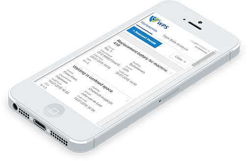 smartphone werkvergunning software